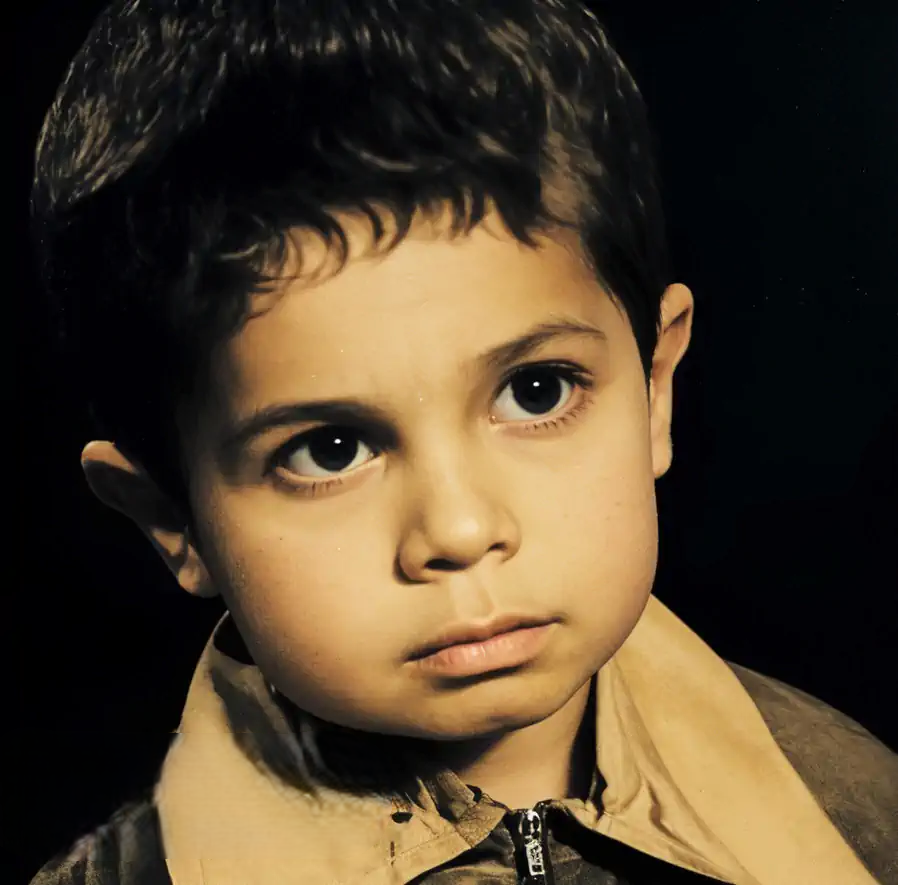 سید جواد رضویان کودکی	
