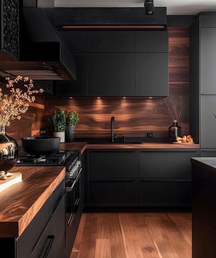 کابینت قهوه ای