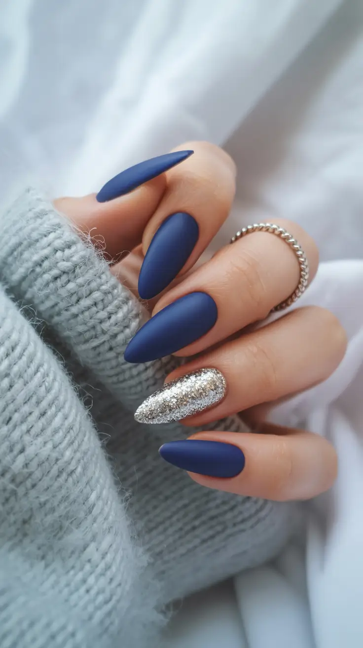 لاک آبی سورمه‌ای