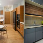 کابینت قهوه ای