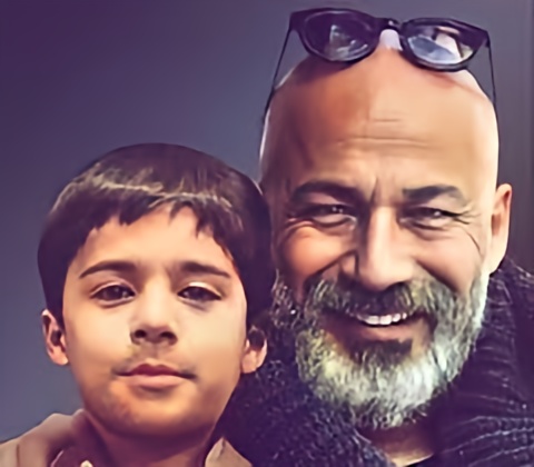 عکس کودکی امیر اقایی