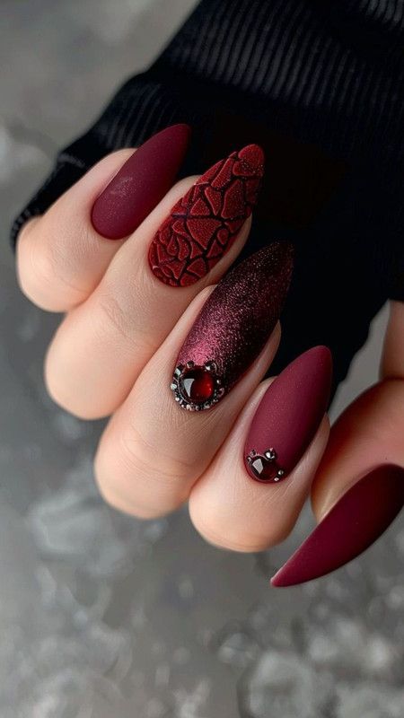 لاک ژل شرابی و خردلی