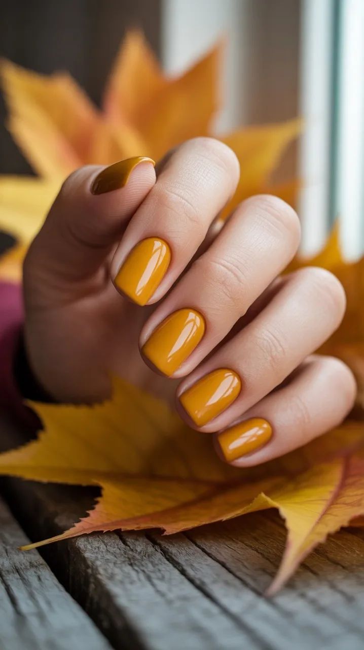 لاک ژل شرابی و خردلی