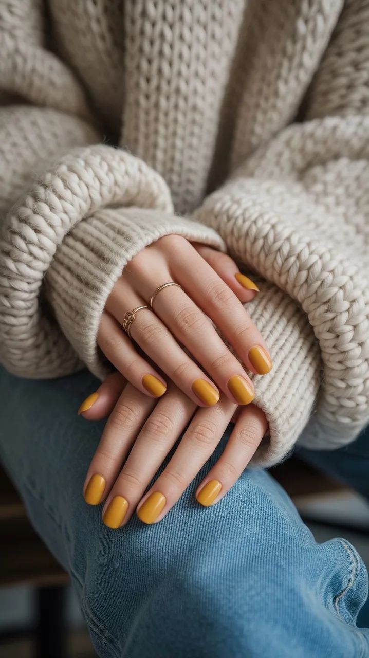 لاک ژل شرابی و خردلی