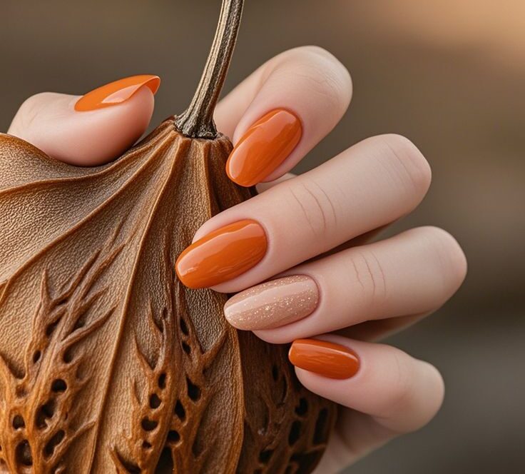 لاک ژل شرابی و خردلی