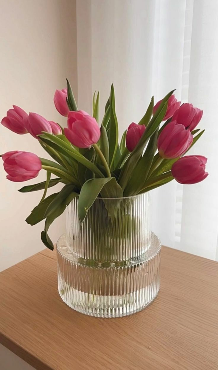 گلدان شیشه ای رومیزی جدید