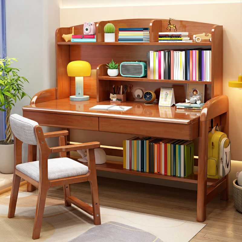 مدل میز تحریر و مطالعه کوچک برای بچه ها - تاشو - کتابخانه دار و مینیمال