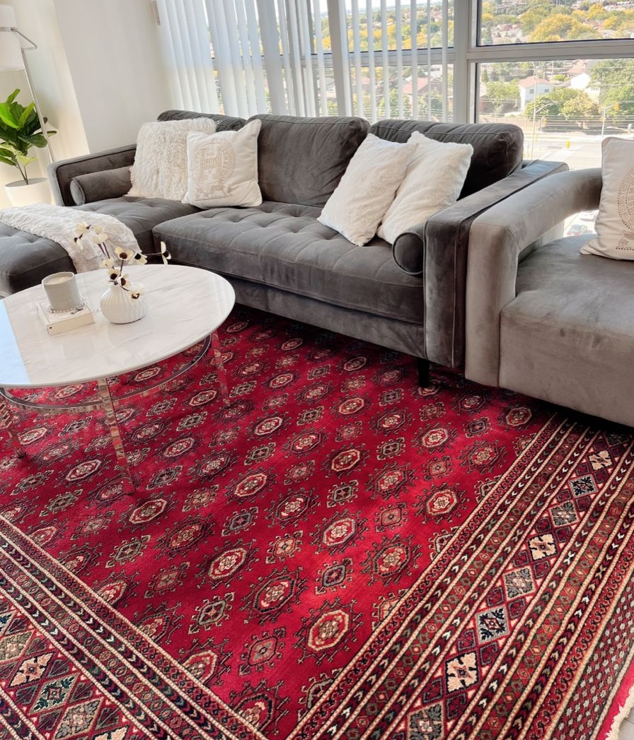 مبل طوسی و فرش