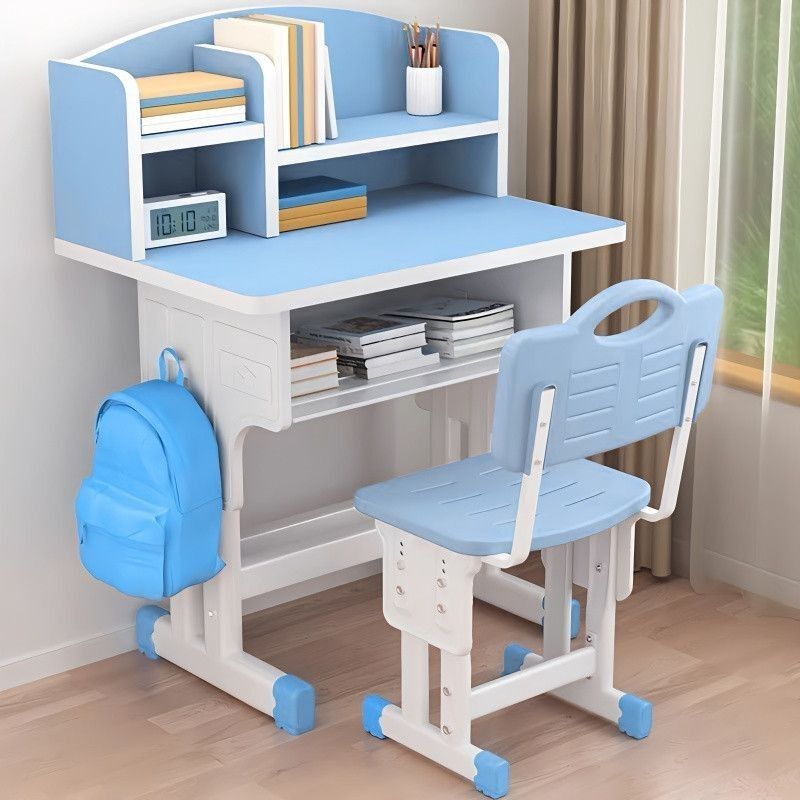 مدل میز تحریر و مطالعه کوچک برای بچه ها - تاشو - کتابخانه دار و مینیمال