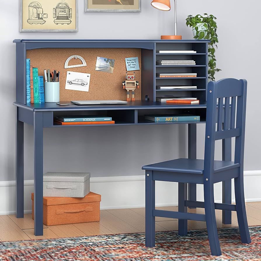 مدل میز تحریر و مطالعه کوچک برای بچه ها - تاشو - کتابخانه دار و مینیمال