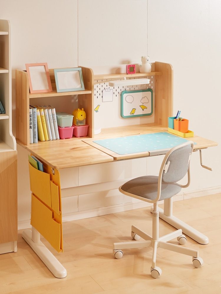 مدل میز تحریر و مطالعه کوچک برای بچه ها - تاشو - کتابخانه دار و مینیمال