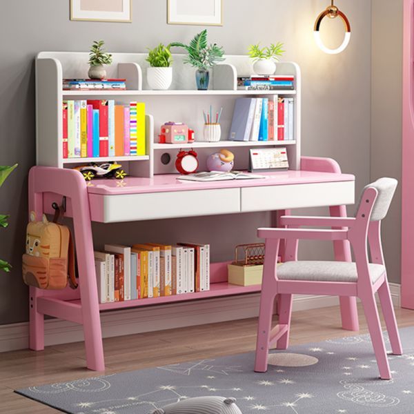 مدل میز تحریر و مطالعه کوچک برای بچه ها - تاشو - کتابخانه دار و مینیمال