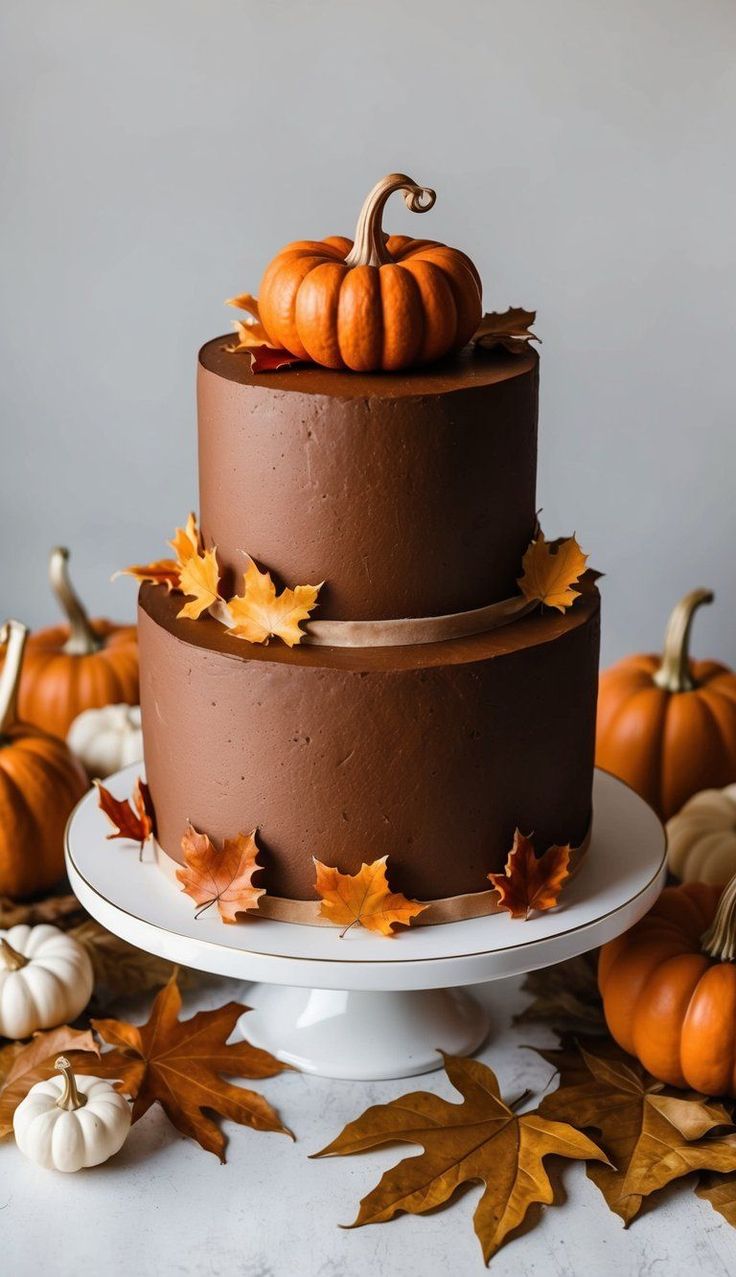 کیک پاییزی مردانه لاکچری