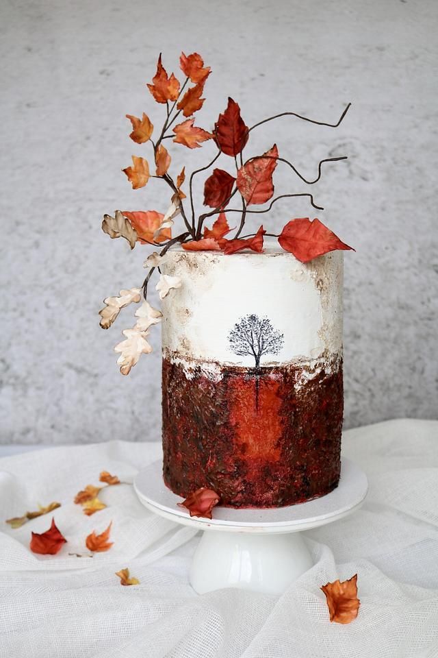 کیک پاییزی مردانه لاکچری