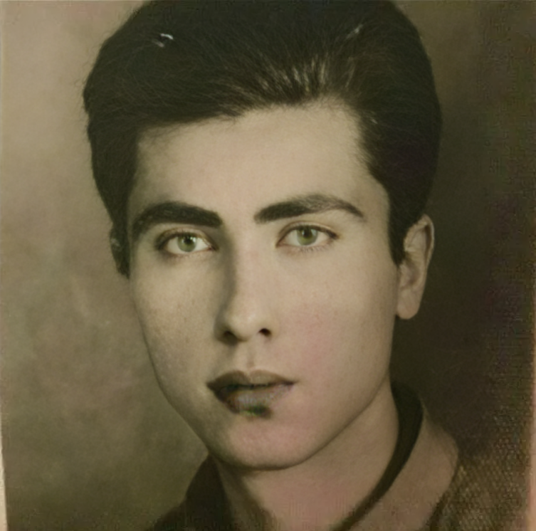 عکس جوانی سعید مظفری دوبلور 