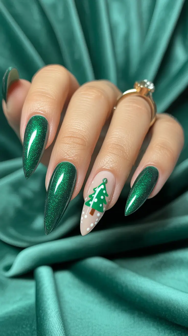 مدل ناخن بادامی تیز-ناخن بادامی بلند-مدل ناخن بادامی-کاشت ناخن بادامی-ناخن مدل بادامی 