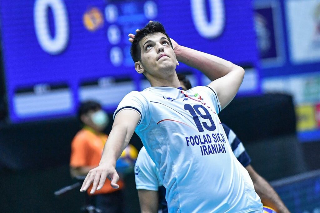 صابر کاظمی والیبالیست 