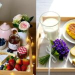 چیدمان و تزیین سینی صبحانه