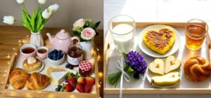 چیدمان و تزیین سینی صبحانه