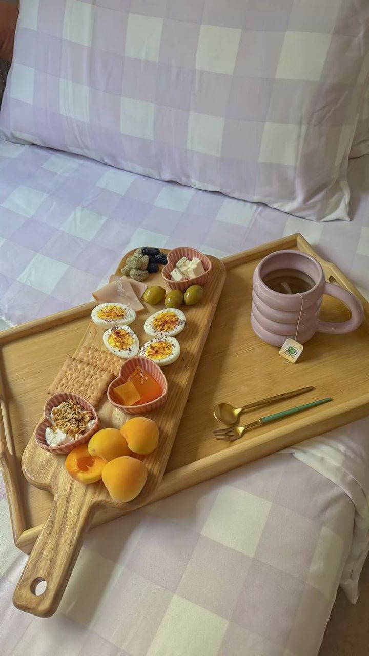 چیدمان و تزیین سینی صبحانه