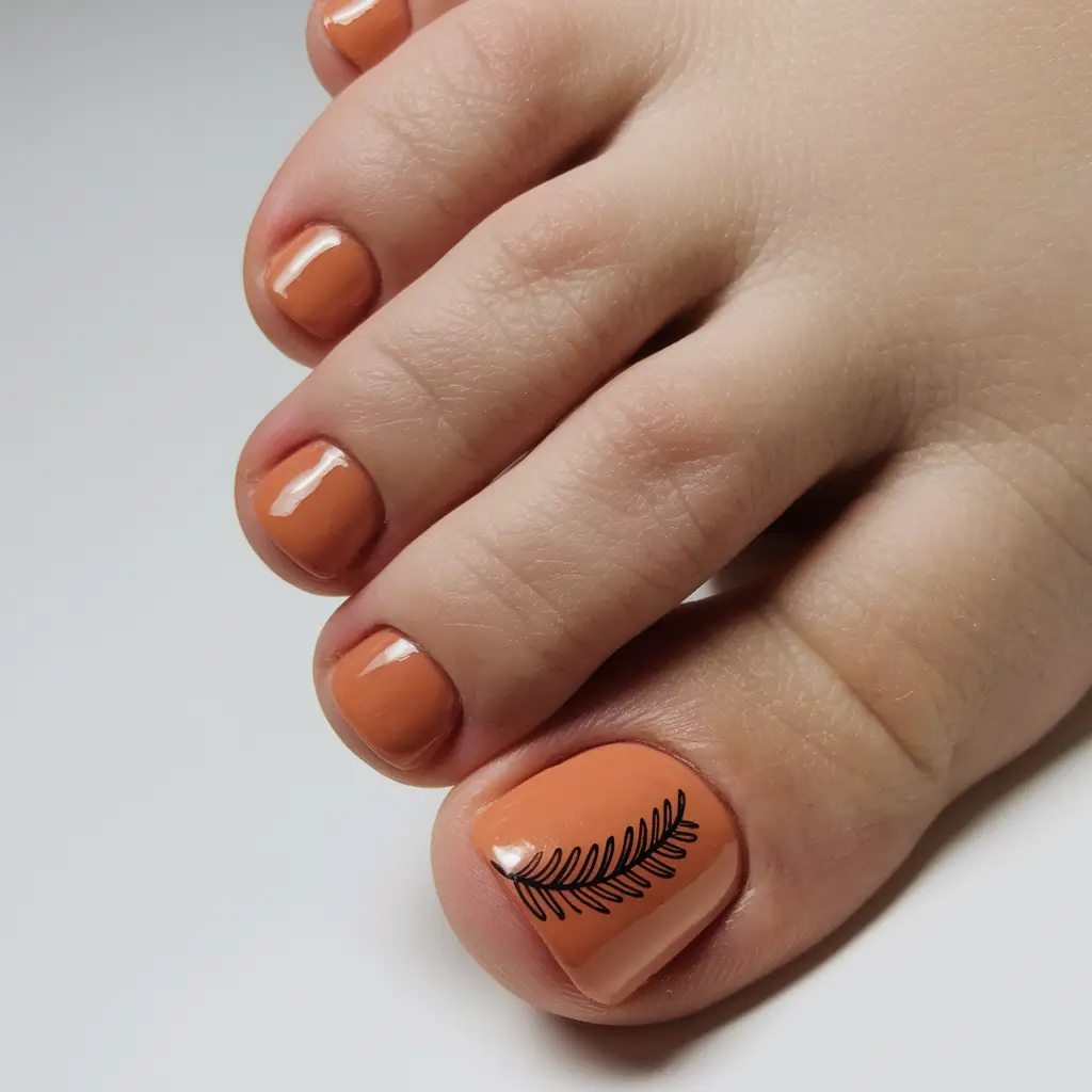 عکس پای لاک زده و مدل ژلیش ناخن پا