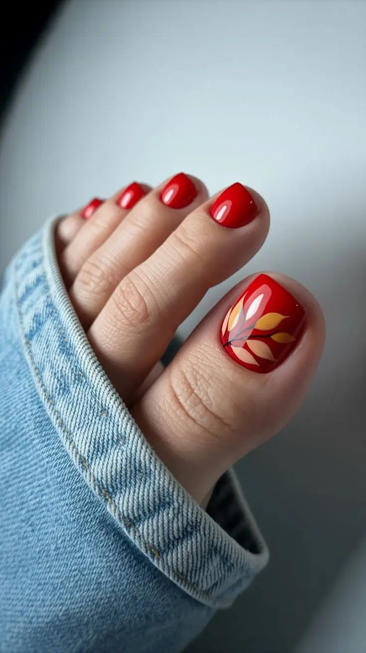 عکس پای لاک زده و مدل ژلیش ناخن پا