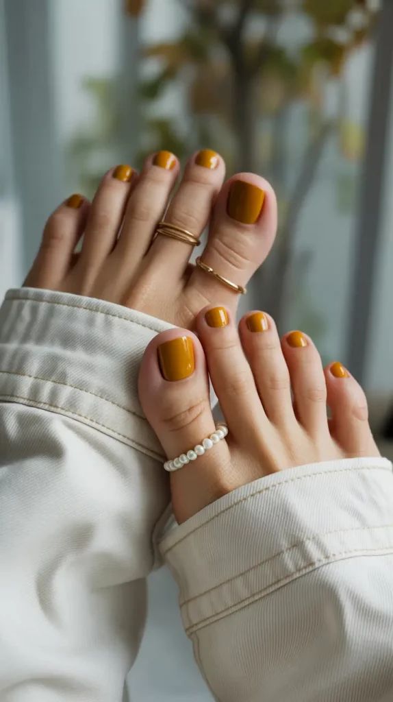 عکس پای لاک زده و مدل ژلیش ناخن پا