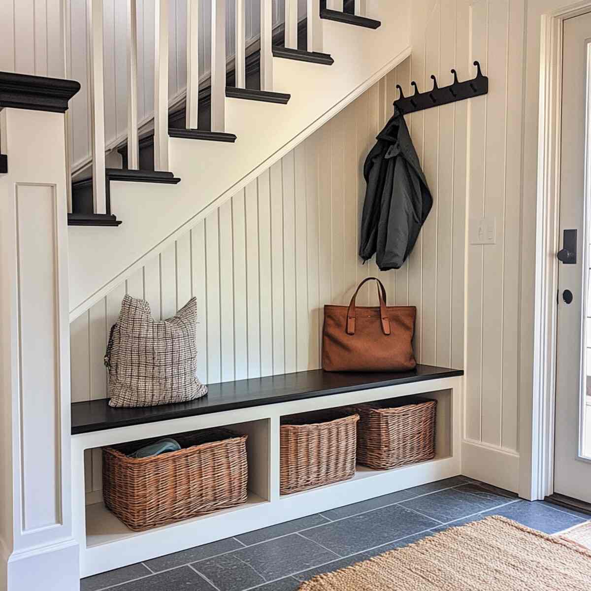 تزیین زیر پله دوبلکس و استفاده از فضای زیر پله