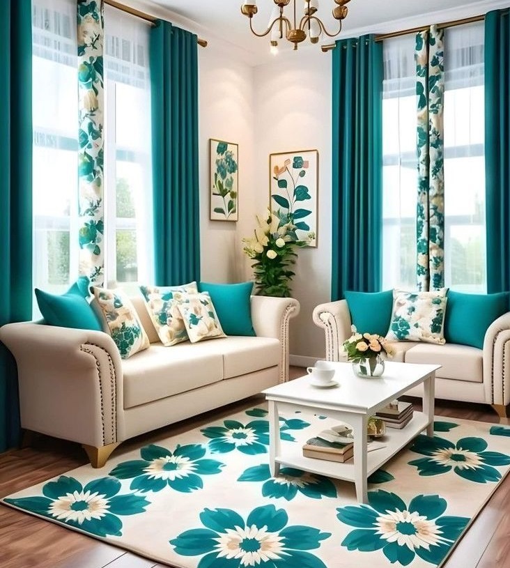 مبل کرم و فرش