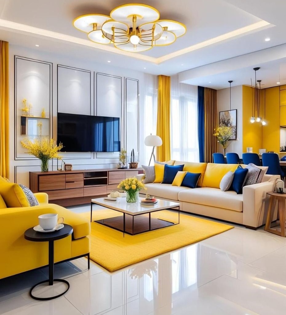 مبل کرم و فرش