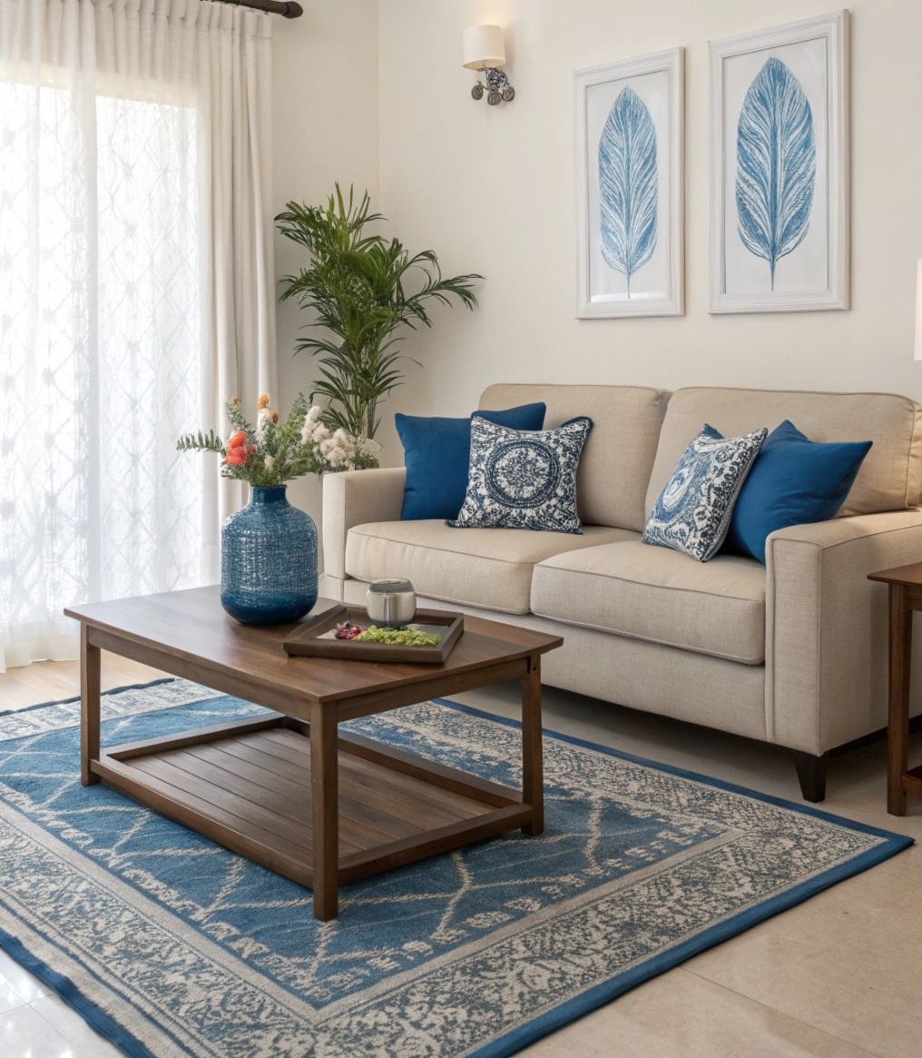 مبل کرم و فرش