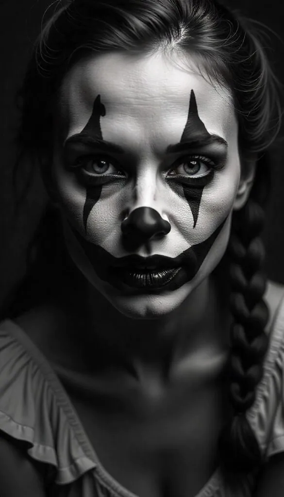 آرایش ساده برای هالووین