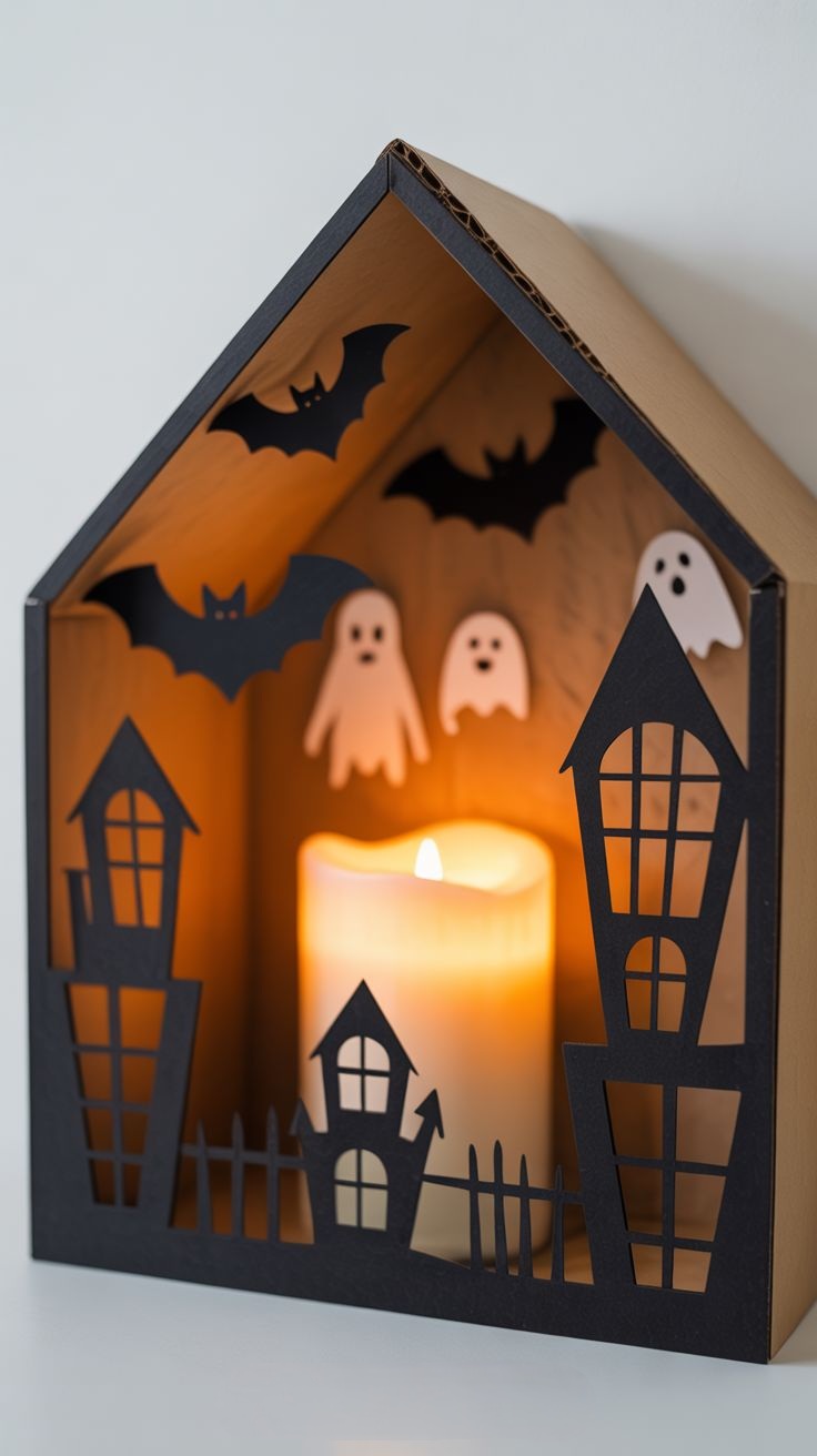 ایده کاردستی روح هالووین