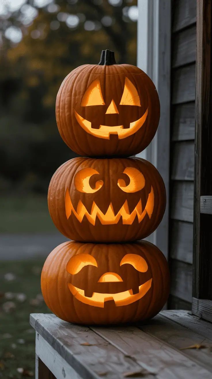 تزیین کدو هالووین