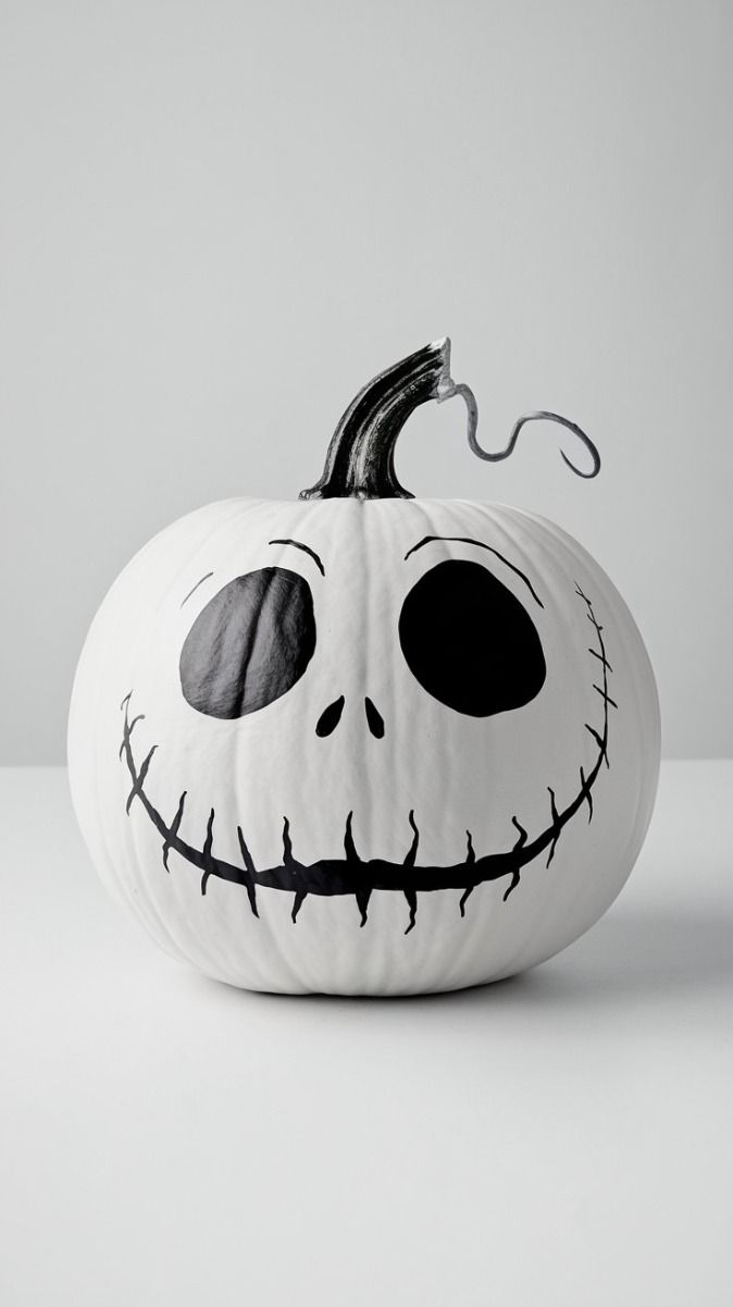 تزیین کدو هالووین