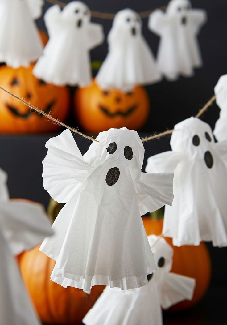 ایده کاردستی روح هالووین