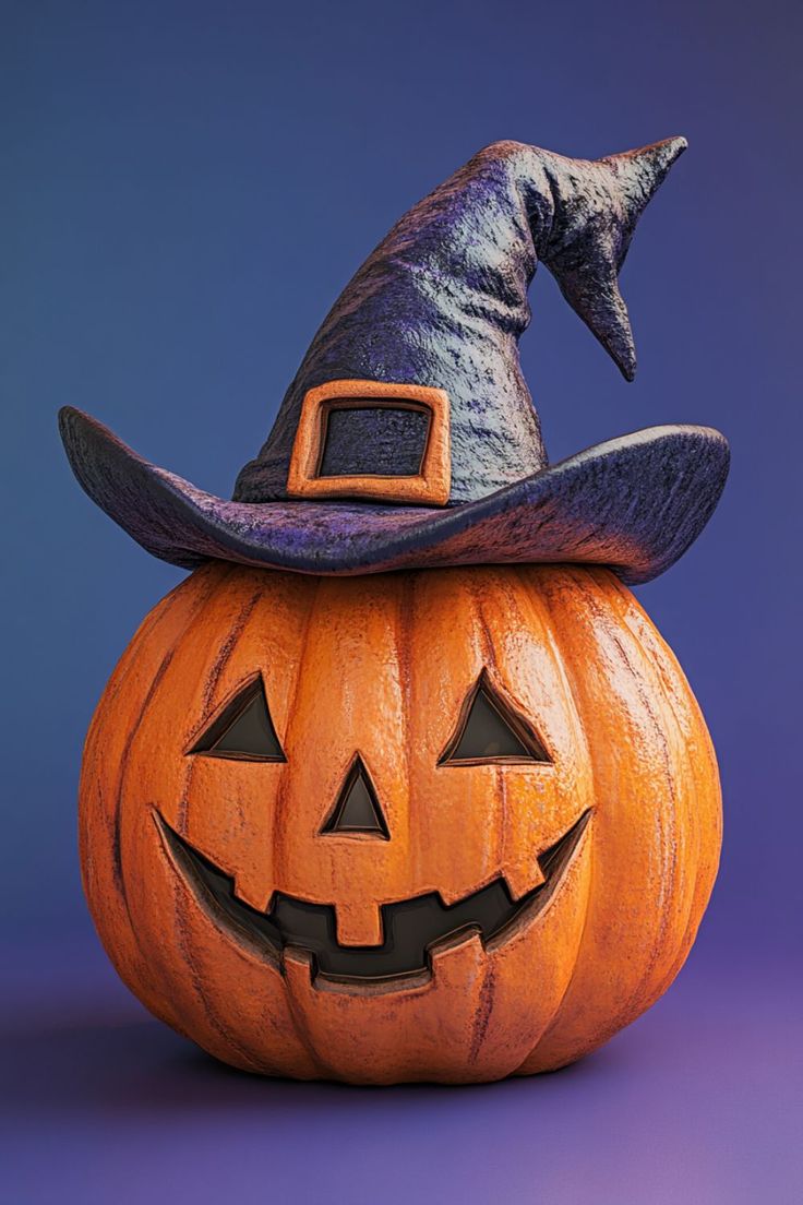 تزیین کدو هالووین