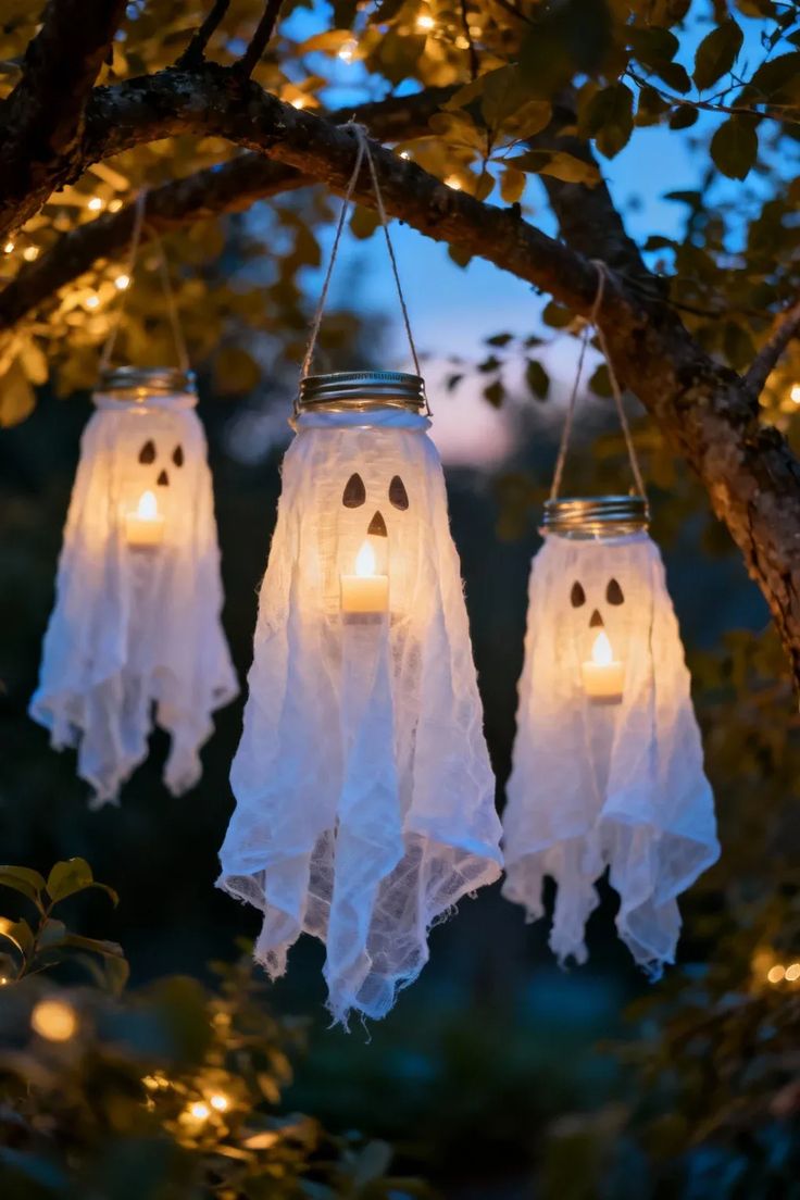 ایده کاردستی روح هالووین