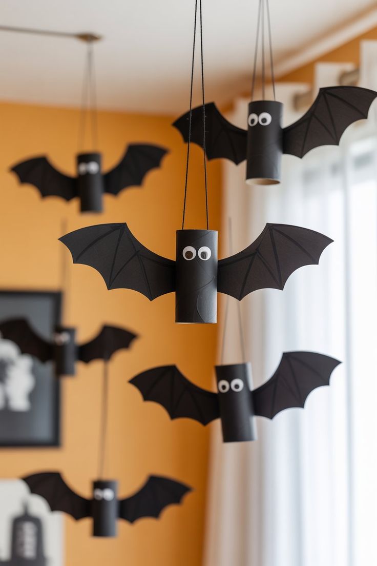 ایده کاردستی خفاش برای هالووین