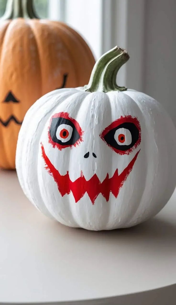 تزیین کدو هالووین