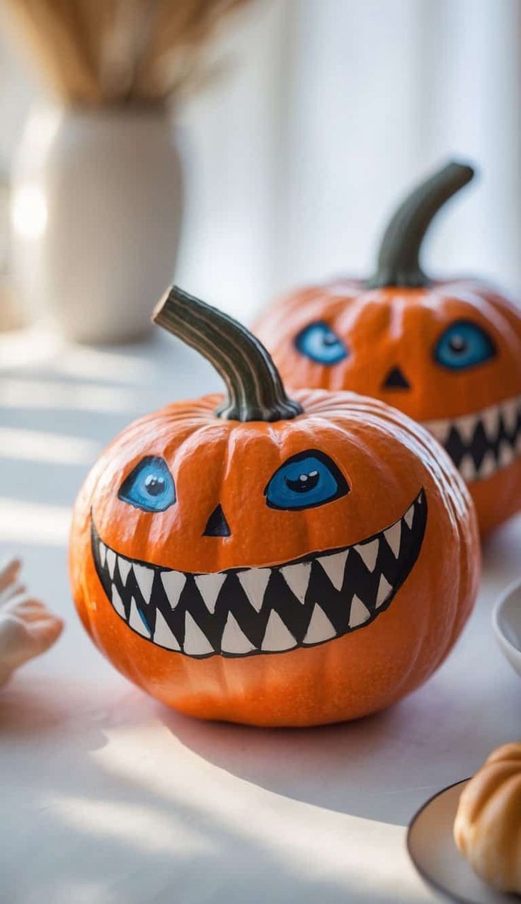 تزیین کدو هالووین