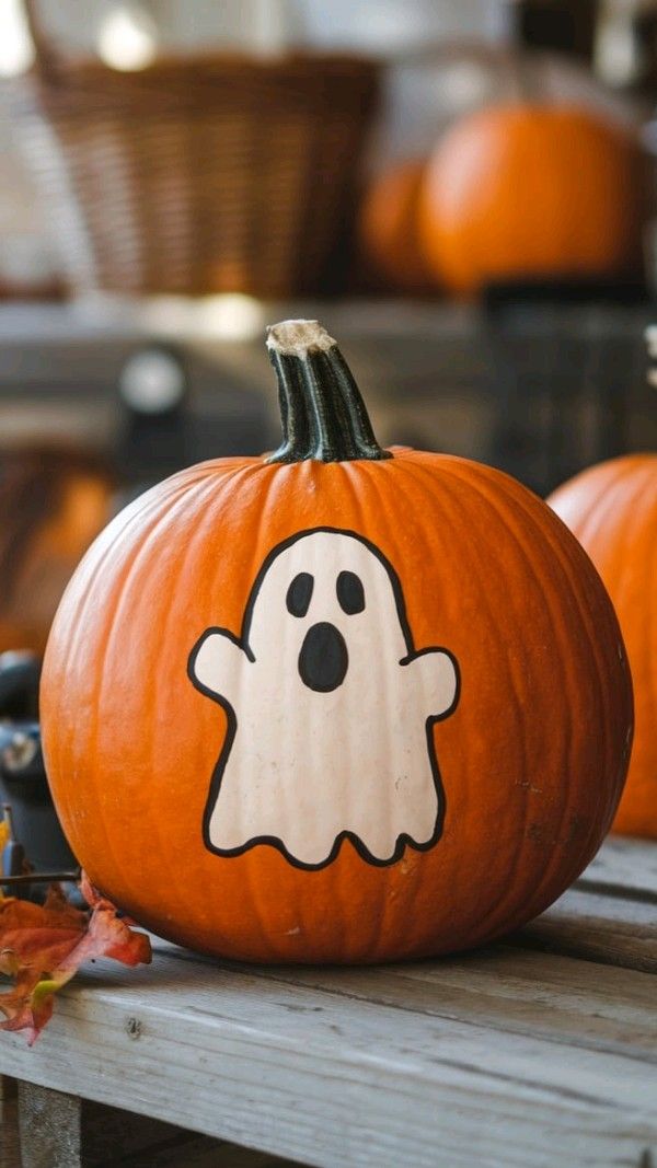 تزیین کدو هالووین