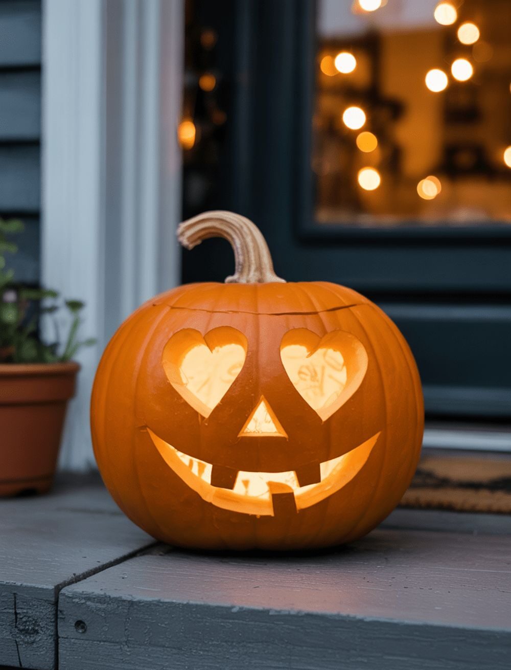 تزیین کدو هالووین