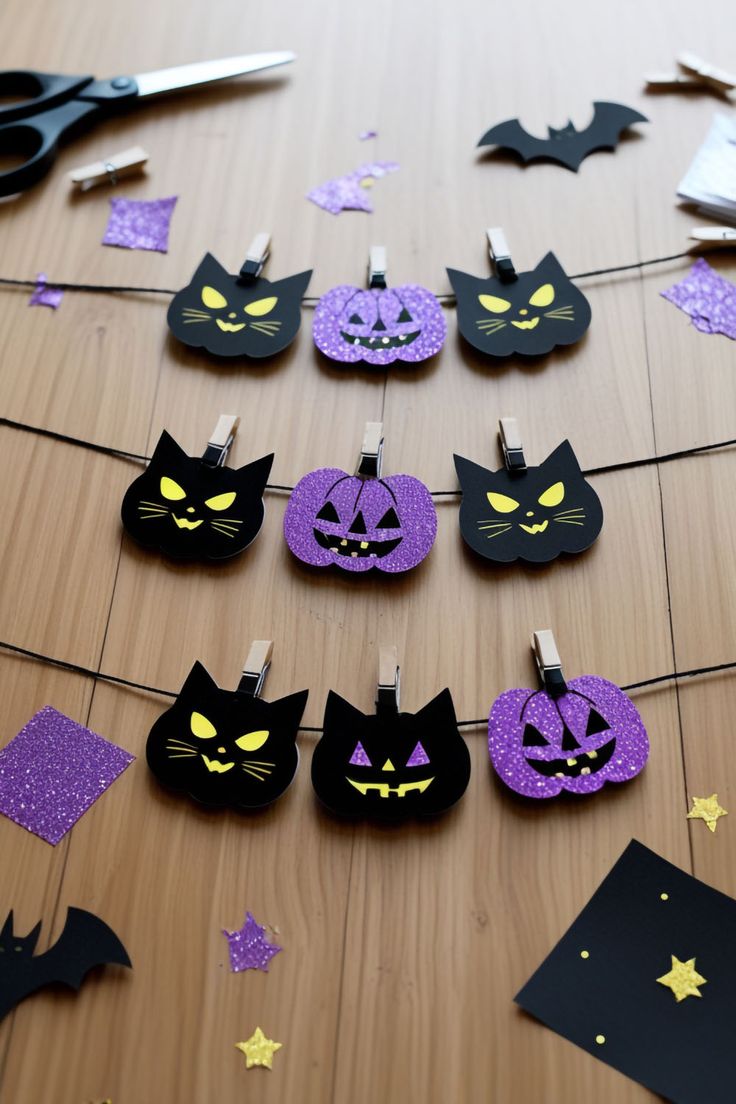 کاردستی هالووین برای مدرسه
