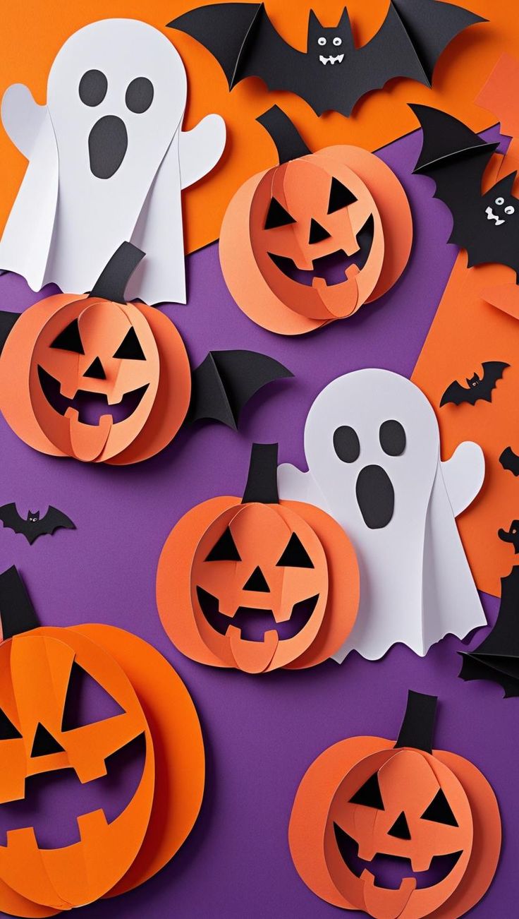 کاردستی هالووین کدو