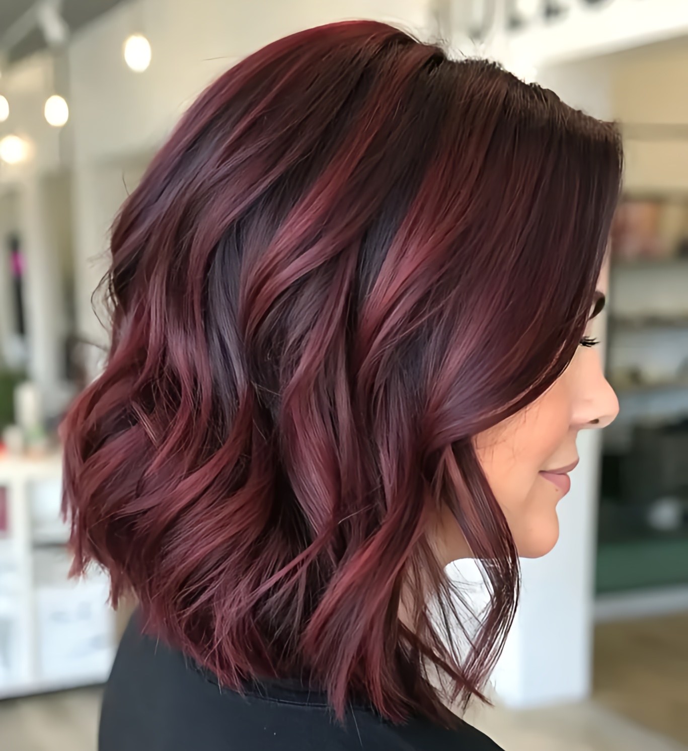 مخلوط طبیعی رنگ موی ماهگونی