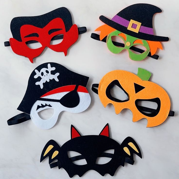 ایده کاردستی ماسک هالووین