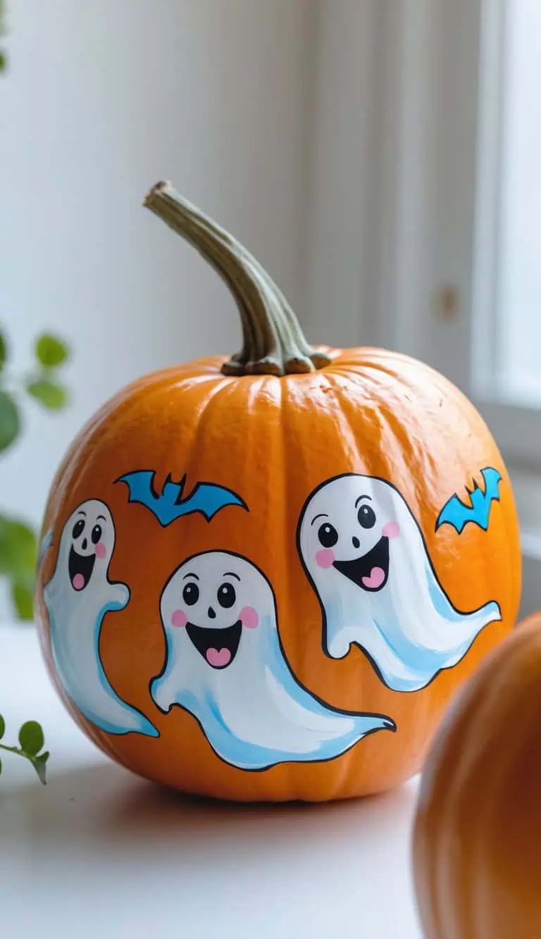 تزیین کدو هالووین