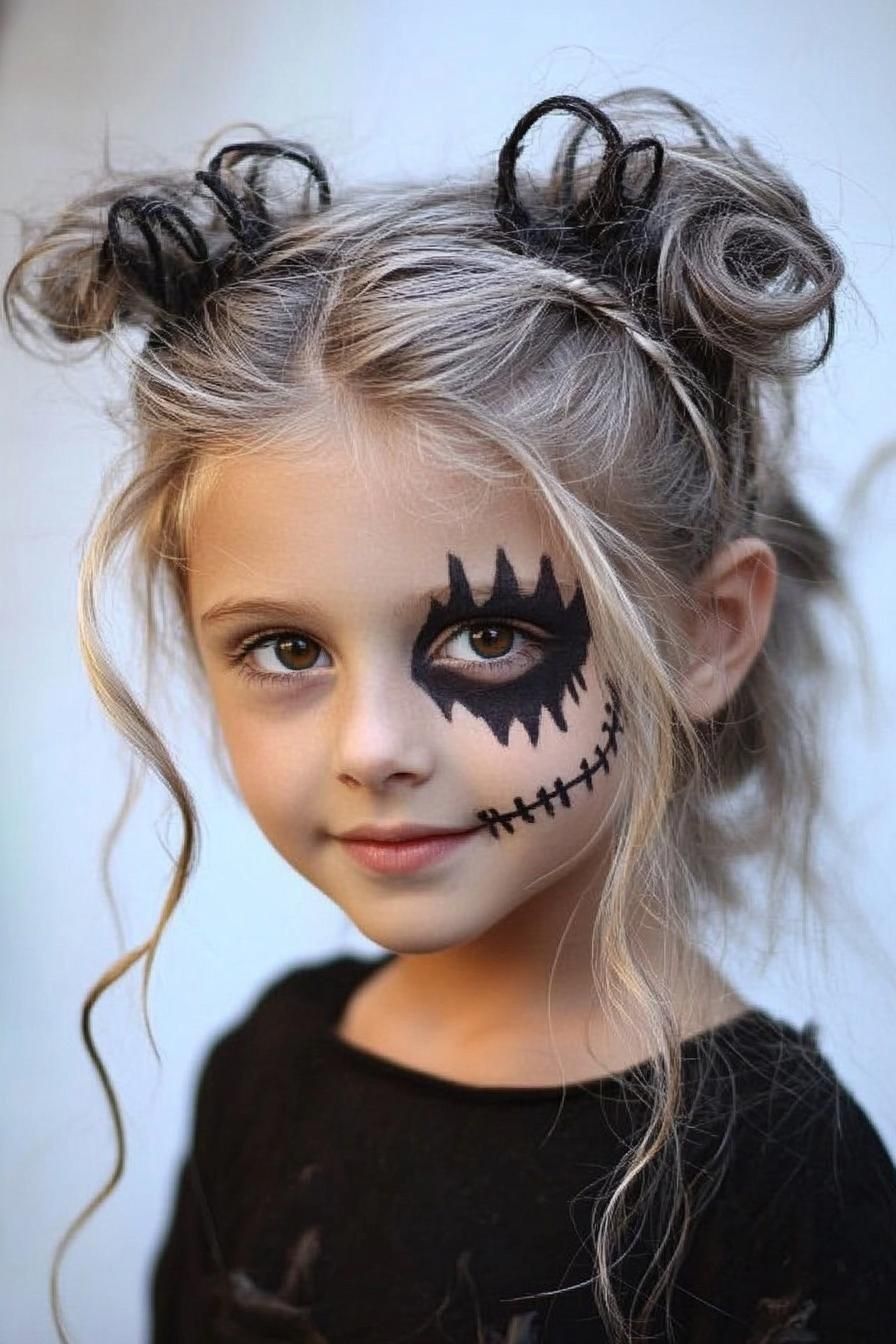 میکاپ هالووین بچهگانه