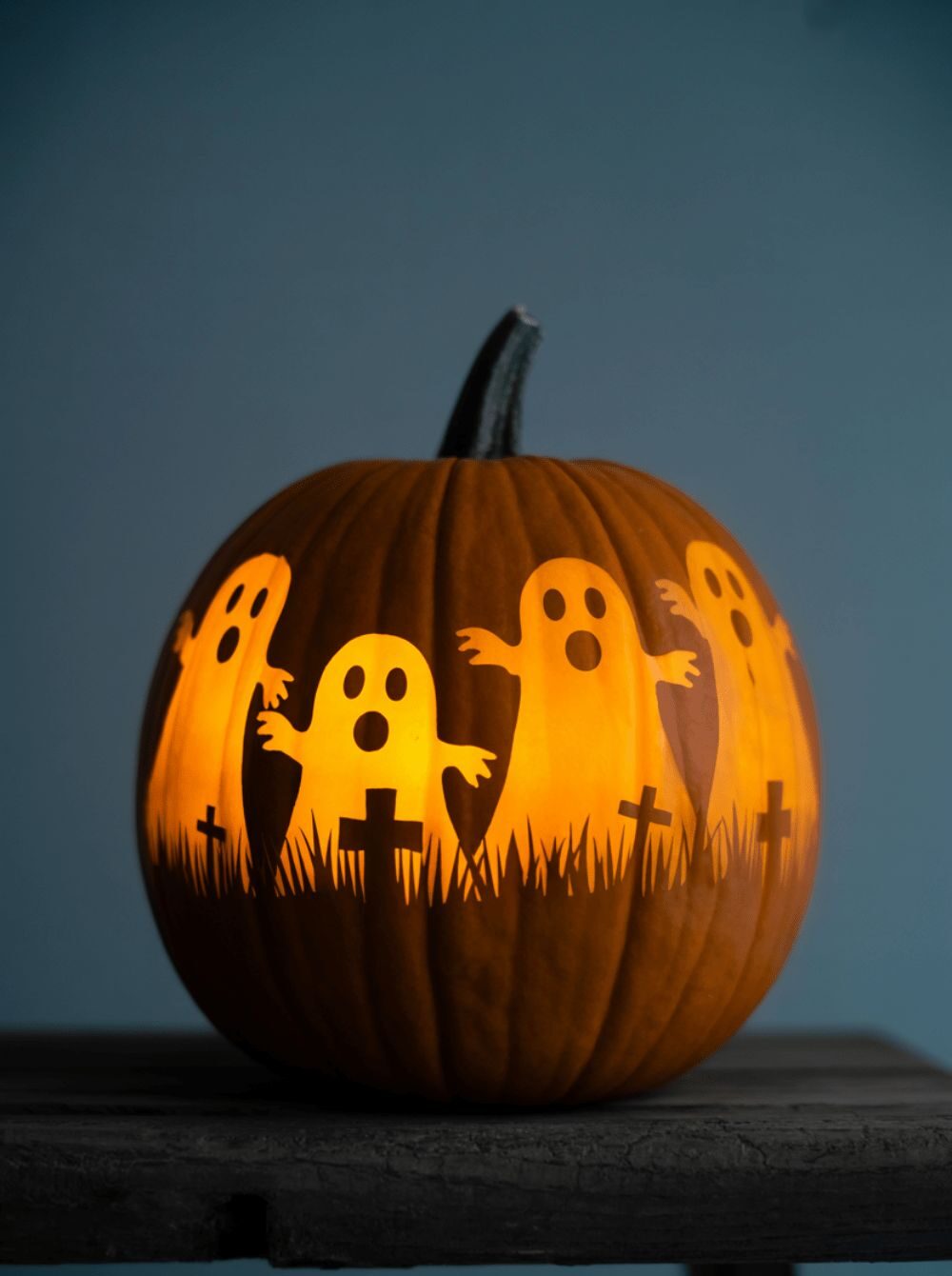 تزیین کدو هالووین